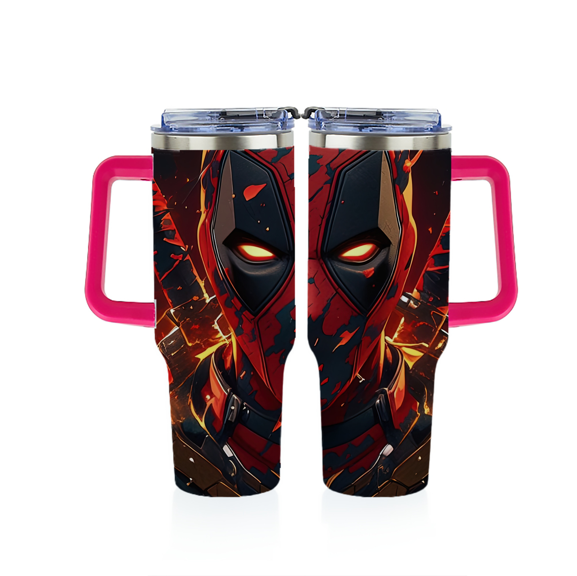 （画像用） Deadpool デッドプール 1200ｍLフルプリント車用タンブラー